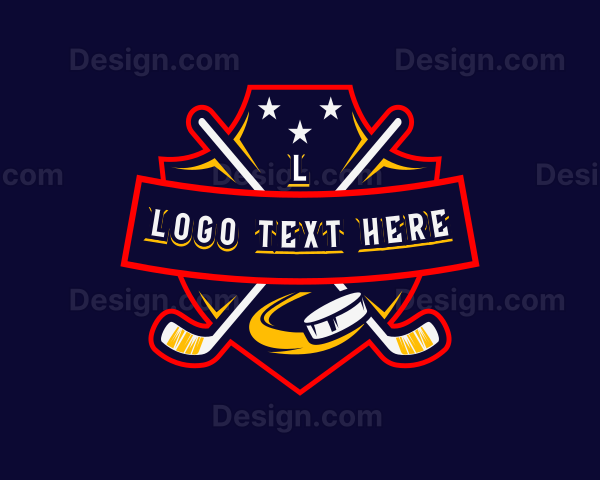 Sports Team Hockey Logo