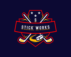 Sports Team Hockey logo design