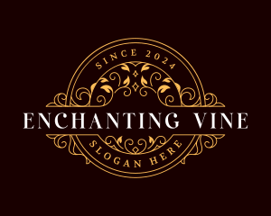 Elegant Vine Floral logo