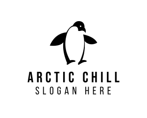 Penguin Bird Zoo logo design