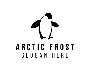 Penguin Bird Zoo logo design