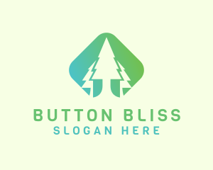 Forest Pine Tree logo design