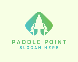 Forest Pine Tree logo design