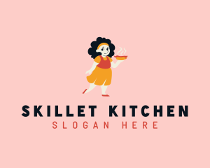 Hot Dog Girl Diner logo design