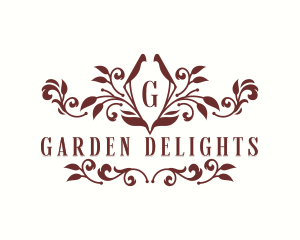 Elegant Flower Garden logo design