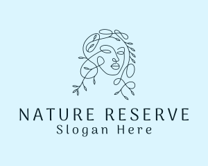 Natural Cosmetics Woman  logo design