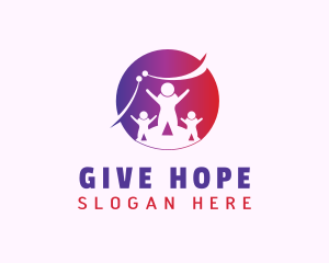 Globe People Foundation logo design