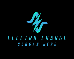 Flash Charging Lightning Bolt logo