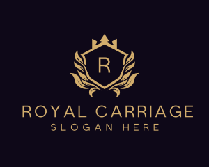 Royal Crest Shield logo design