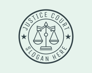 Justice Court Badge logo