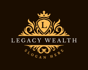 Luxury Royal Crown logo design