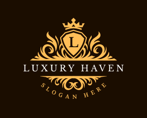 Luxury Royal Crown logo design