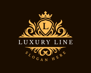 Luxury Royal Crown logo design