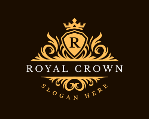 Luxury Royal Crown logo design