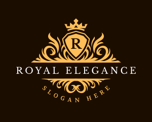 Luxury Royal Crown logo design