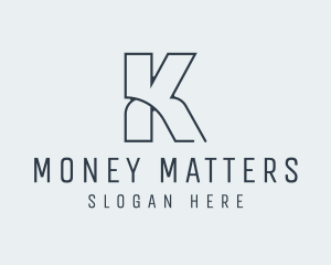 Elegant Style Letter K Logo