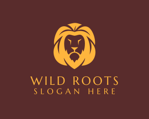 Jungle Lion Mane logo design