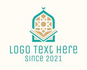 Sultan - Mosque Temple Book logo design