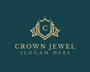 Royal Crown Shield logo design