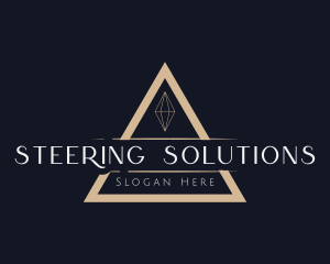 Triangle Diamond Jewelry Logo