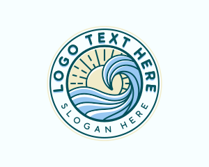 Ocean Surf Waves logo