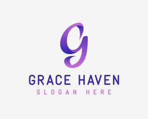 Generic Elegant Ribbon Letter G logo design