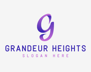 Generic Elegant Ribbon Letter G logo design