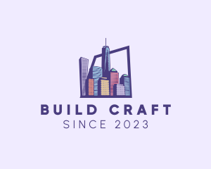 New York City Buildings logo design