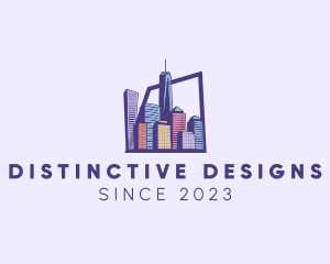 New York City Buildings logo design