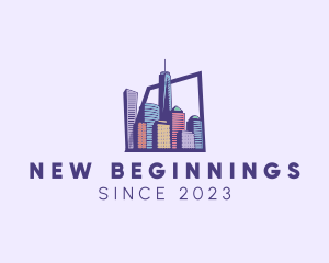 New York City Buildings logo design