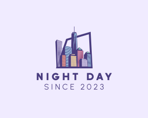 New York City Buildings logo design