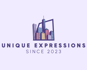 New York City Buildings logo design