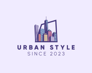 New York City Buildings logo design