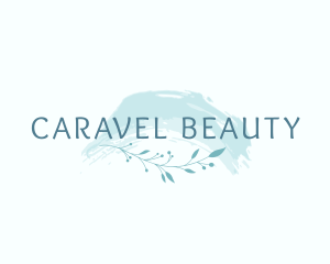 Floral Cosmetics Beauty logo design