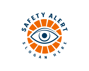 Eye Scan Security logo design