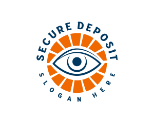 Eye Scan Security logo design