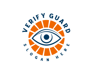 Eye Scan Security logo design