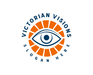 Eye Scan Security logo design