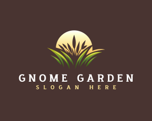 Grass Sunset Gardening logo design