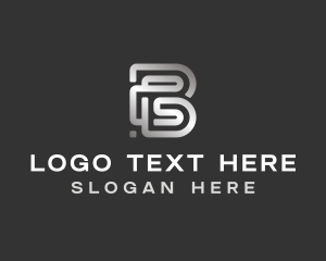 Startup Tech Business Letter B logo