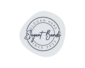 Elegant Beauty Stamp logo design