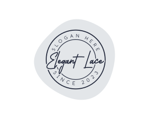 Elegant Beauty Stamp logo design