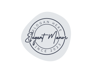 Elegant Beauty Stamp logo design