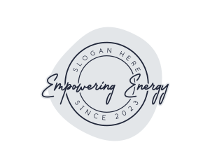 Elegant Beauty Stamp logo design