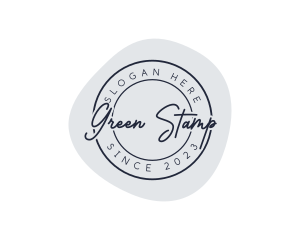 Elegant Beauty Stamp logo design