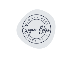 Elegant Beauty Stamp logo design