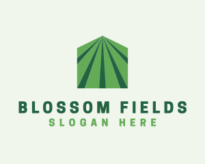 Greenhouse Garden Field logo design