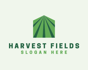 Greenhouse Garden Field logo design