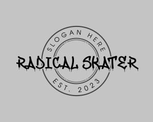 Brush Skater Badge logo