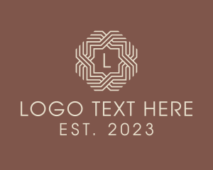 Native Textile Pattern logo